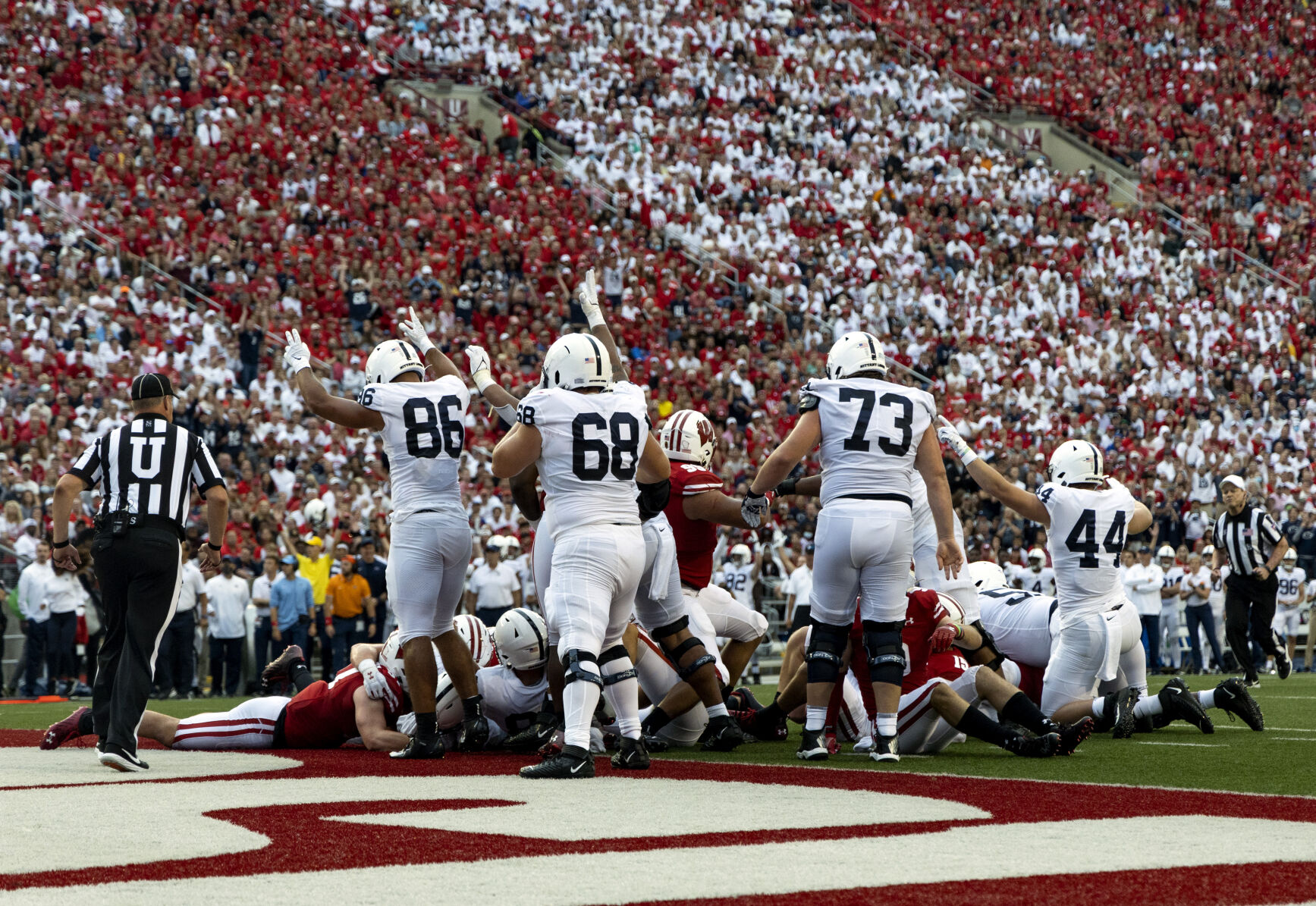 Penn State football vs. Wisconsin, 2nd touchdown celebration